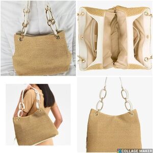 I.N.C Trippii Medium Straw Tote Bag INC Exclusive Macys International Concepts